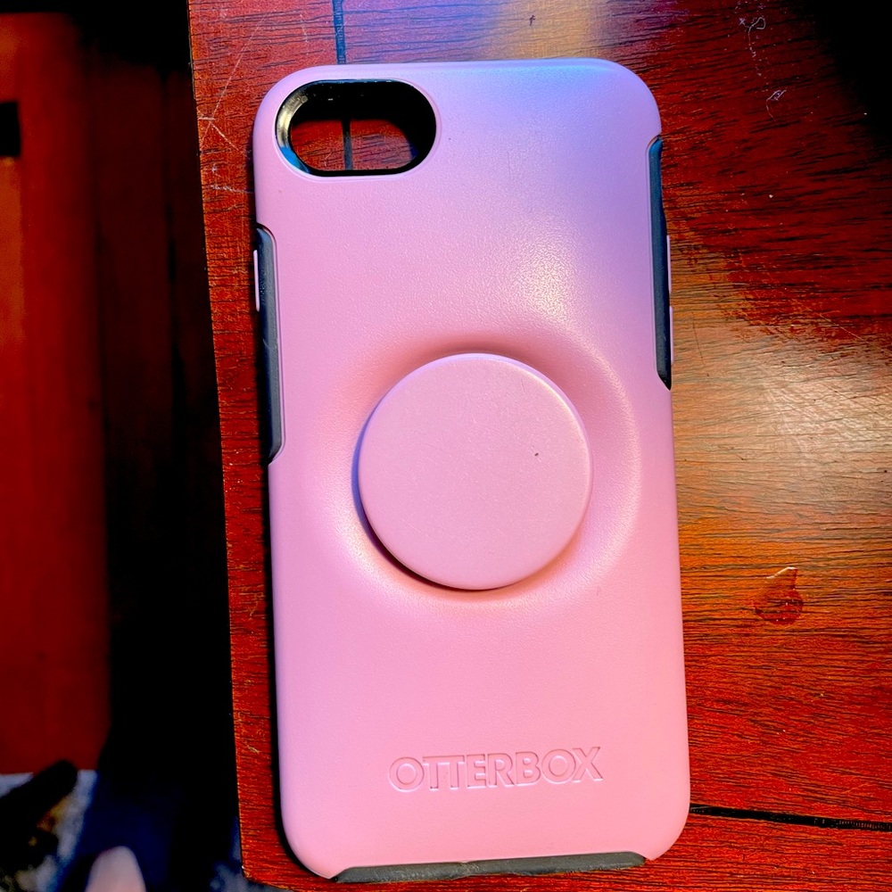 Mauve Otterbox Popsocket Symmetry Phone Case